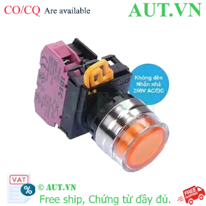 Ảnh của Nút nhấn nhả IDEC YW4L-MF2E01Q0A D22 1NC (Hổ phách)