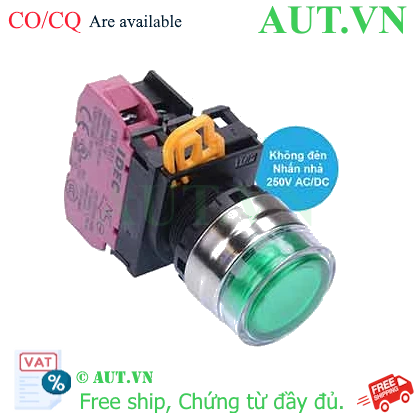 Ảnh của Nút nhấn nhả IDEC YW4L-MF2E01Q0G D22 1NC (Xanh)