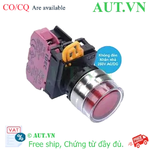 Ảnh của Nút nhấn nhả IDEC YW4L-MF2E01Q0R D22 1NC (Đỏ)