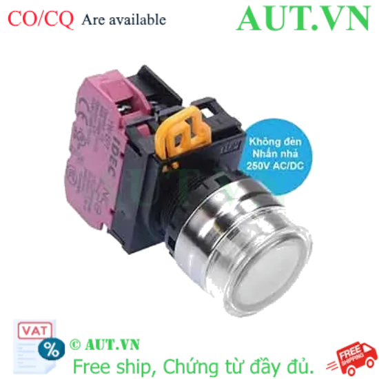 Ảnh của Nút nhấn nhả IDEC YW4L-MF2E01Q0W D22 1NC (Trắng)