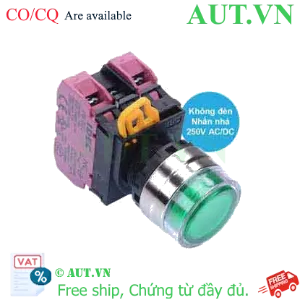 Ảnh của Nút nhấn nhả IDEC YW4L-MF2E02Q0G D22 2NC (Xanh)