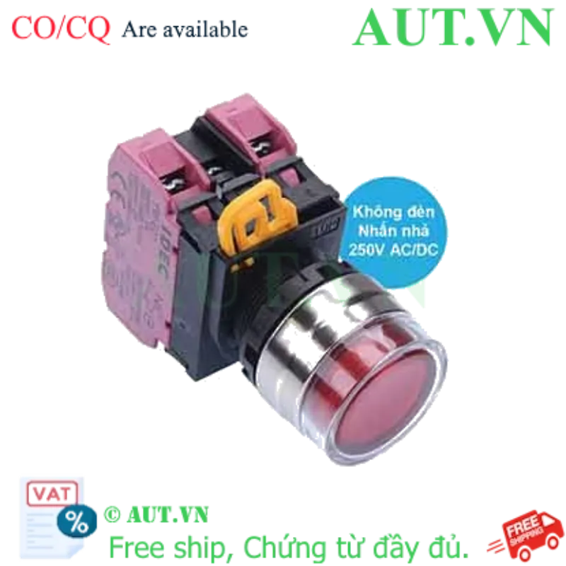 Ảnh của Nút nhấn nhả IDEC YW4L-MF2E02Q0R D22 2NC (Đỏ)