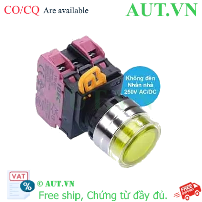 Ảnh của Nút nhấn nhả IDEC YW4L-MF2E02Q0Y D22 2NC (Đỏ)