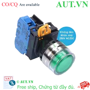 Ảnh của Nút nhấn nhả IDEC YW4L-MF2E10Q0G D22 1NO (Xanh)