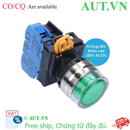 Ảnh của Nút nhấn nhả IDEC YW4L-MF2E10Q0G D22 1NO (Xanh)