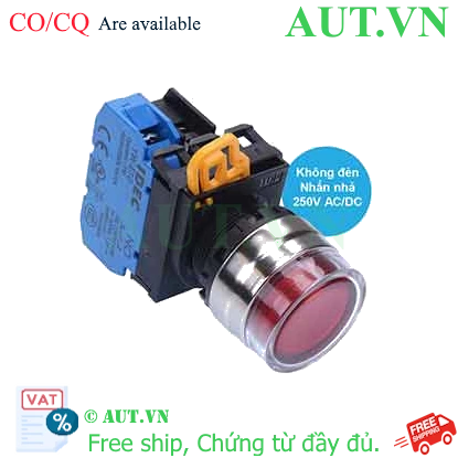 Ảnh của Nút nhấn nhả IDEC YW4L-MF2E10Q0R D22 1NO (Đỏ)