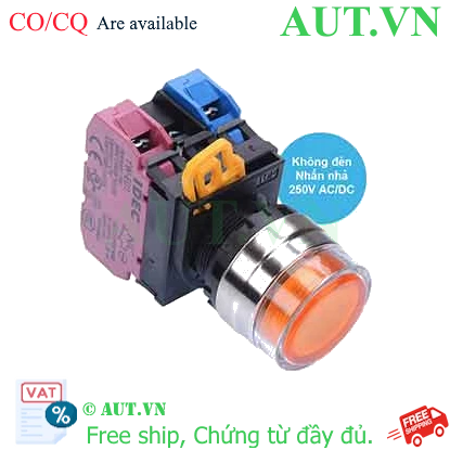 Ảnh của Nút nhấn nhả IDEC YW4L-MF2E11Q0A D22 1NO+1NC (Hổ phách)