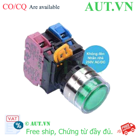 Ảnh của Nút nhấn nhả IDEC YW4L-MF2E11Q0G D22 1NO+1NC (Xanh)