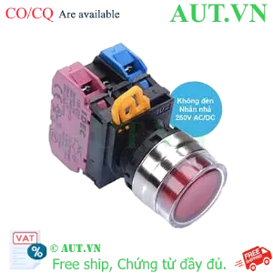 Ảnh của Nút nhấn nhả IDEC YW4L-MF2E11Q0R D22 1NO+1NC (Đỏ)