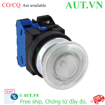Ảnh của Nút nhấn nhả có đèn IDEC ALN32602DNPW 220VAC D30 2NC (Trắng)