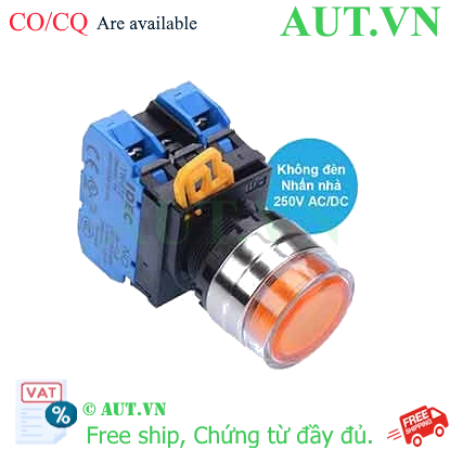 Ảnh của Nút nhấn nhả IDEC YW4L-MF2E20Q0A D22 2NO (Hổ phách)