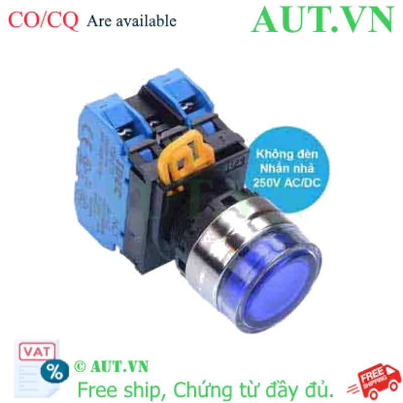 Ảnh của Nút nhấn nhả IDEC YW4L-MF2E20Q0S D22 2NO (Xanh)