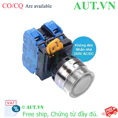 Ảnh của Nút nhấn nhả IDEC YW4L-MF2E20Q0W D22 2NO (Trắng)