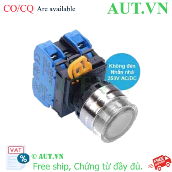 Ảnh của Nút nhấn nhả IDEC YW4L-MF2E20Q0W D22 2NO (Trắng)