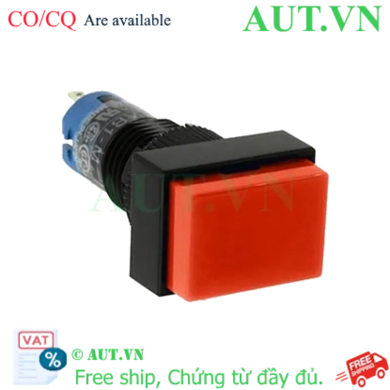 Ảnh của Nút nhấn nhả không đèn IDEC AB1H-M1R D10 1NO+1NC (Đỏ)