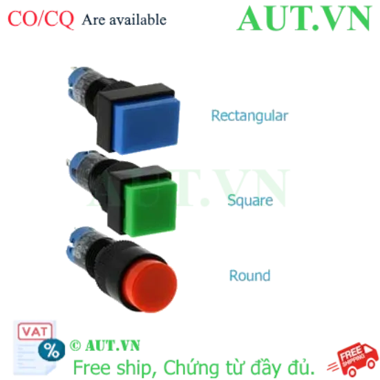 Ảnh của Nút nhấn nhả không đèn IDEC AB1M-M1LA D10 1NO+1NC (Hổ phách)