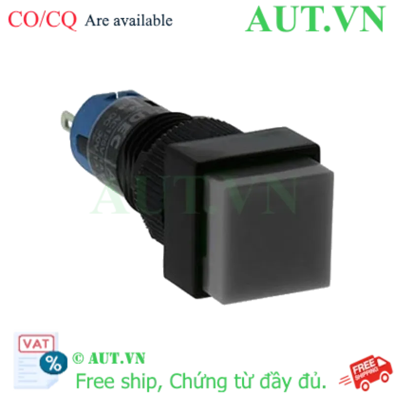 Ảnh của Nút nhấn nhả không đèn IDEC AB1Q-M1B D10 1NO+1NC (Đen)