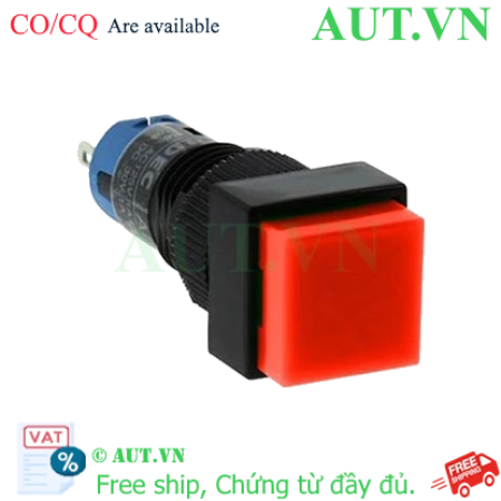 Ảnh của Nút nhấn nhả không đèn IDEC AB1Q-M1LR D10 1NO+1NC (Đỏ)