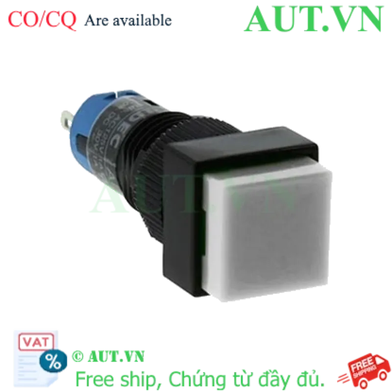 Ảnh của Nút nhấn nhả không đèn IDEC AB1Q-M1W D10 1NO+1NC (Trắng)