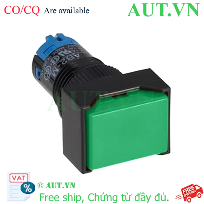 Ảnh của Nút nhấn nhả không đèn IDEC AB2H-M2G D12 2NO+2NC (Xanh)