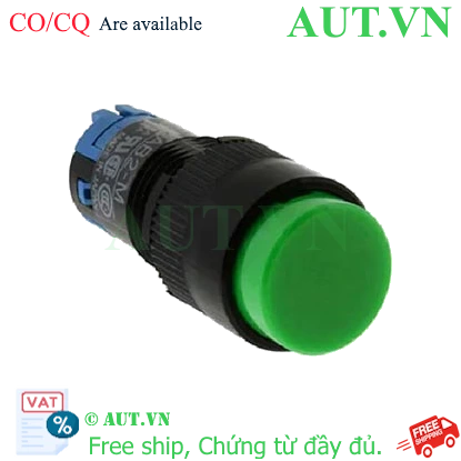 Ảnh của Nút nhấn nhả không đèn IDEC AB2M-M1PLG D12 1NO+1NC (Xanh)