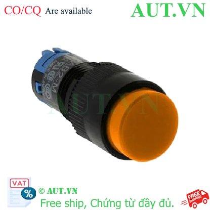 Ảnh của Nút nhấn nhả không đèn IDEC AB2M-M2PLA D12 2NO+2NC (Hổ phách)