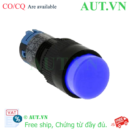 Ảnh của Nút nhấn nhả không đèn IDEC AB2M-M2PS D12 2NO+2NC (Xanh)