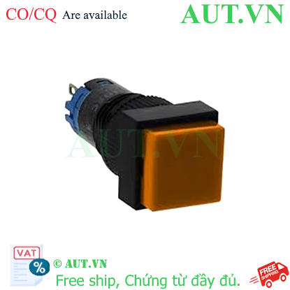 Ảnh của Nút nhấn nhả không đèn IDEC AB2Q-M1LA D12 1NO+1NC (Hổ phách)