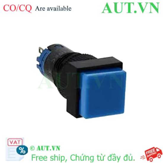 Ảnh của Nút nhấn nhả không đèn IDEC AB2Q-M1S D12 1NO+1NC (Xanh)