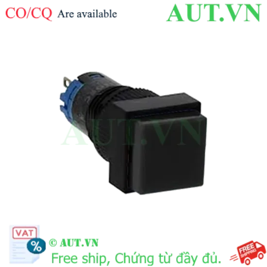 Ảnh của Nút nhấn nhả không đèn IDEC AB2Q-M2B D12 2NO+2NC (Đen)