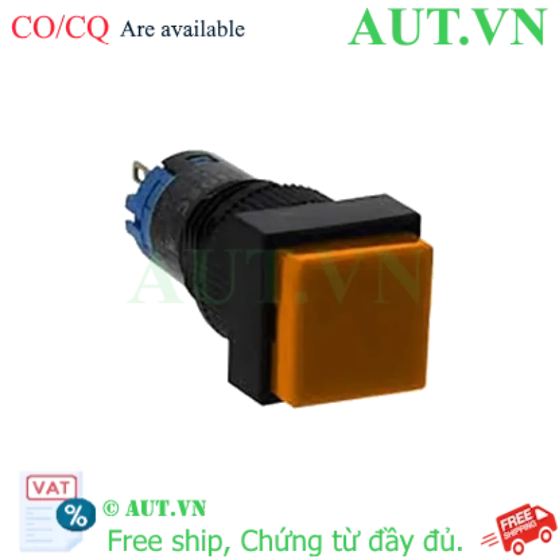 Ảnh của Nút nhấn nhả không đèn IDEC AB2Q-M2LA D12 2NO+2NC (Hổ phách)