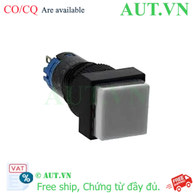 Ảnh của Nút nhấn nhả không đèn IDEC AB2Q-M2W D12 2NO+2NC (Trắng)
