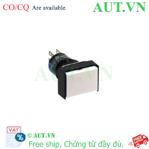 Ảnh của Nút nhấn nhả không đèn IDEC AB6H-M1WC D16 1NO+1NC (Trắng)