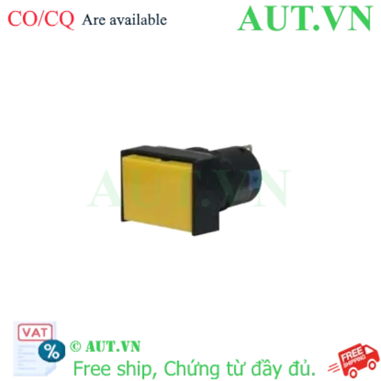 Ảnh của Nút nhấn nhả không đèn IDEC AB6H-M1YC D16 1NO+1NC (Vàng)
