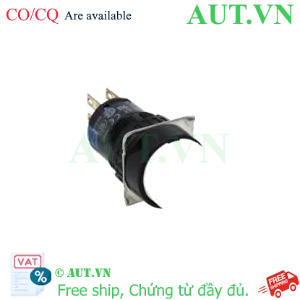 Ảnh của Nút nhấn nhả không đèn IDEC AB6M-M1WC D16 1NO+1NC (Trắng)