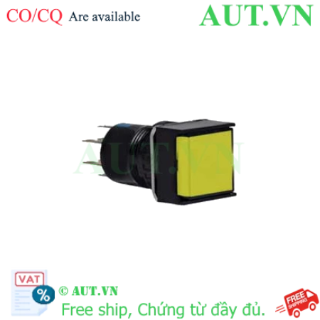Ảnh của Nút nhấn nhả không đèn IDEC AB6Q-M1YC D16 1NO+1NC (Vàng)