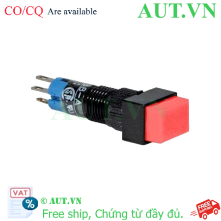 Ảnh của Nút nhấn nhả không đèn IDEC AB8H-M1R D8 1NO+1NC (Đỏ)