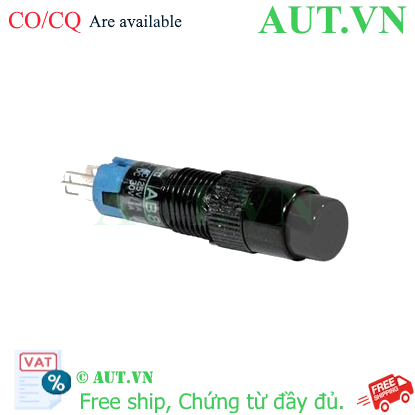 Ảnh của Nút nhấn nhả không đèn IDEC AB8M-M1B D8 1NO+1NC (Đen)