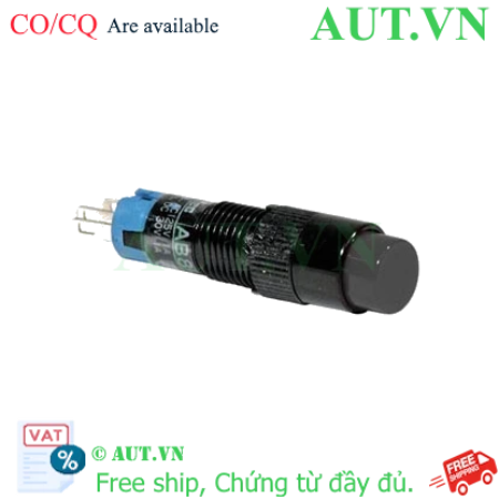 Ảnh của Nút nhấn nhả không đèn IDEC AB8M-M1B D8 1NO+1NC (Đen)