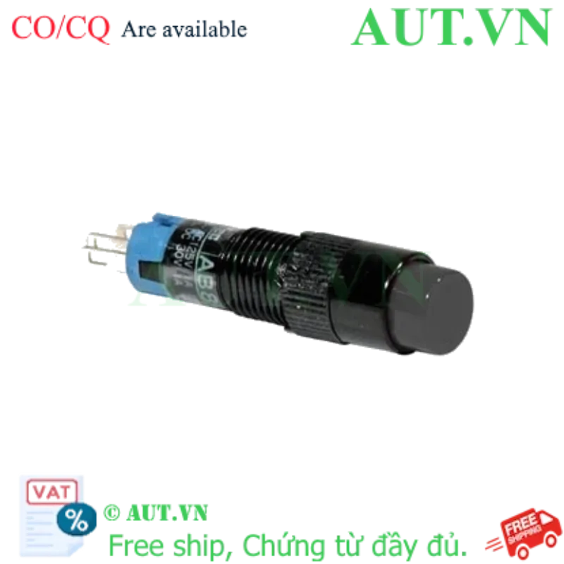 Ảnh của Nút nhấn nhả không đèn IDEC AB8M-M1B D8 1NO+1NC (Đen)