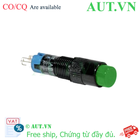 Ảnh của Nút nhấn nhả không đèn IDEC AB8M-M1G D8 1NO+1NC (Xanh)