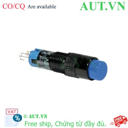 Ảnh của Nút nhấn nhả không đèn IDEC AB8M-M1S D8 1NO+1NC (Xanh)