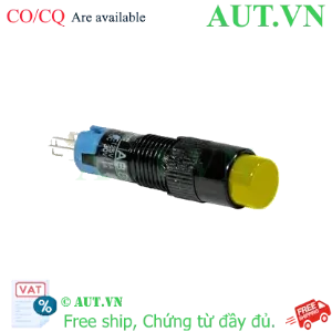 Ảnh của Nút nhấn nhả không đèn IDEC AB8M-M1Y D8 1NO+1NC (Vàng)