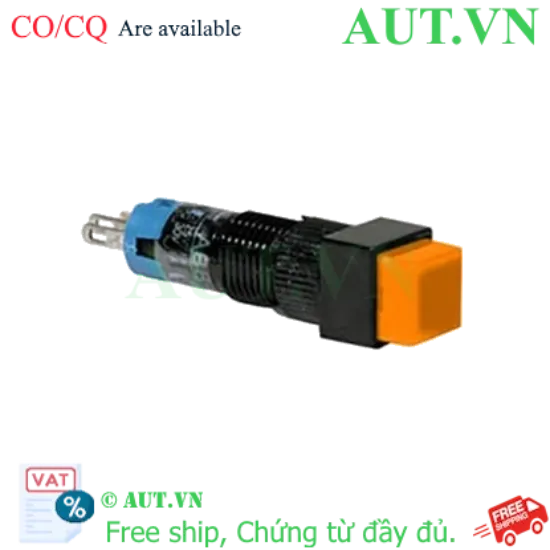 Ảnh của Nút nhấn nhả không đèn IDEC AB8Q-M1LA D8 1NO+1NC (Hổ phách)