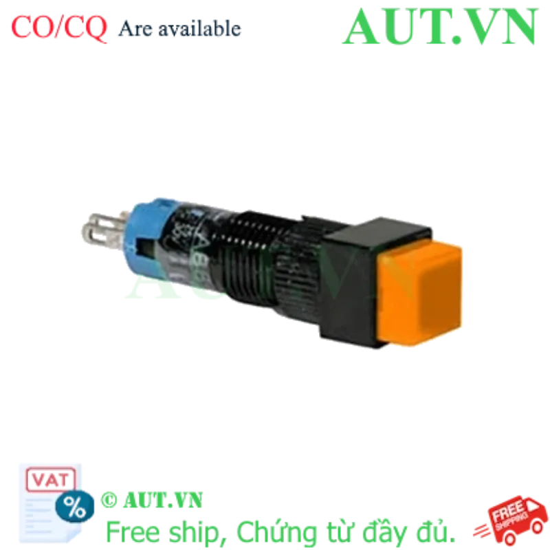Ảnh của Nút nhấn nhả không đèn IDEC AB8Q-M1LA D8 1NO+1NC (Hổ phách)