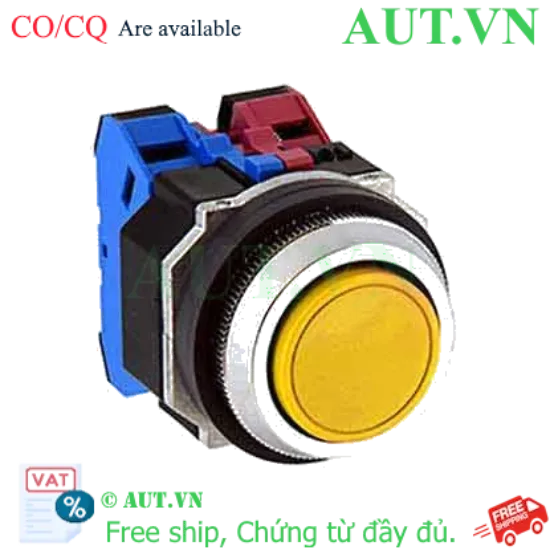 Ảnh của Nút nhấn nhả không đèn IDEC ABD102NY D30 2NC (Vàng)