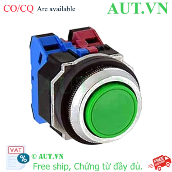 Ảnh của Nút nhấn nhả không đèn IDEC ABD110NG D30 1NO (Xanh)