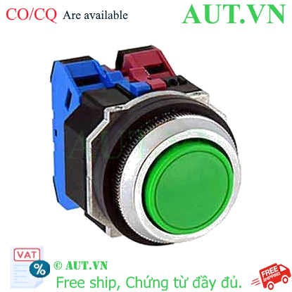 Ảnh của Nút nhấn nhả không đèn IDEC ABD120NG D30 2NO (Xanh)