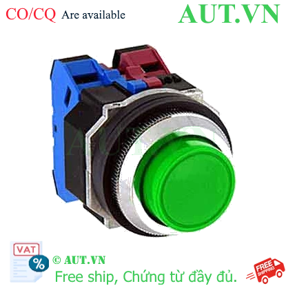 Ảnh của Nút nhấn nhả không đèn IDEC ABD220NG D30 2NO (Xanh)