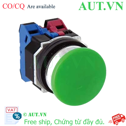 Ảnh của Nút nhấn nhả không đèn IDEC ABD301NG D30 1NC (Xanh)